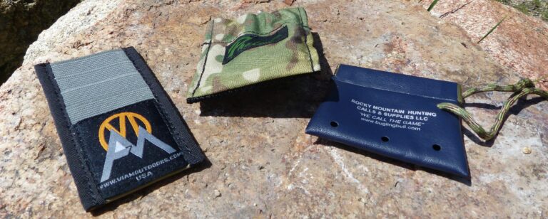 Diaphragm elk call holders