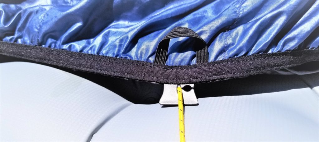 Katabatic Flex quilt pad straps