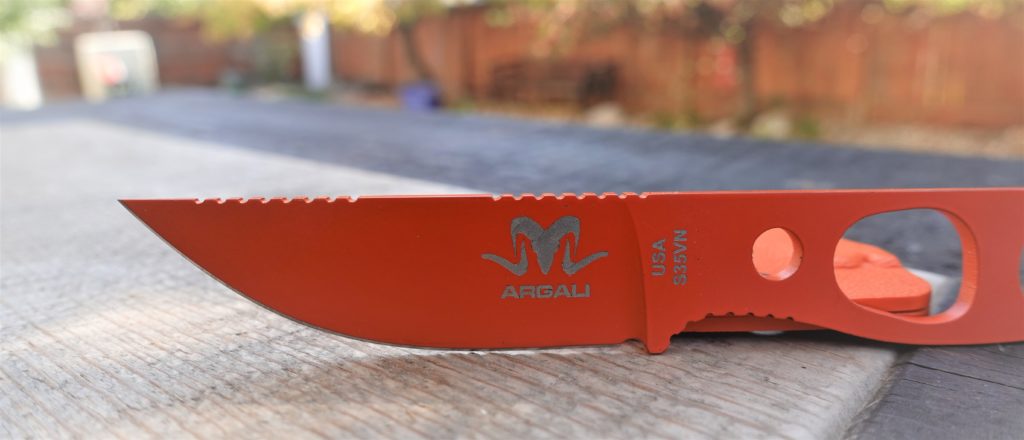 Argali Carbon Knife Orange