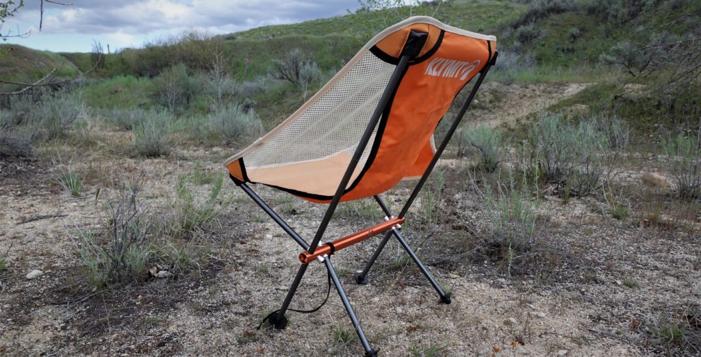 Klymit Ridgeline Short Chair- Best Ultralight Backpacking Chairs