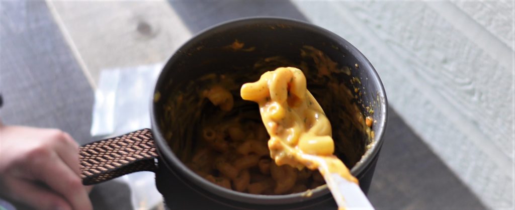 Rightontrek meals review - Bechamel Style Mac and Cheese