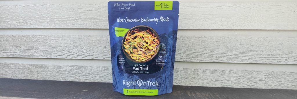 Rightontrek meals review - High Country Pad Thai