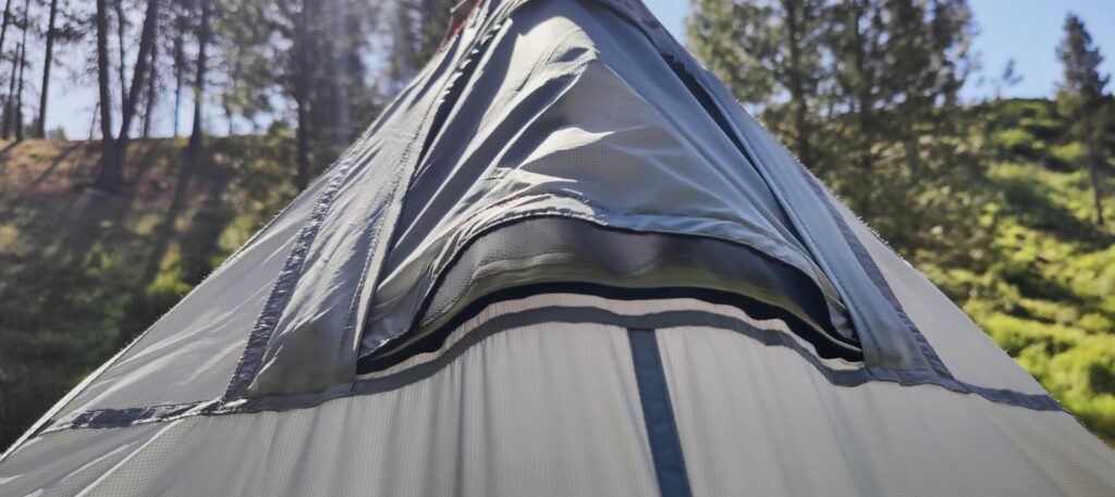 Argali Absaroka Tent Review - ARC Removable Stove Jack