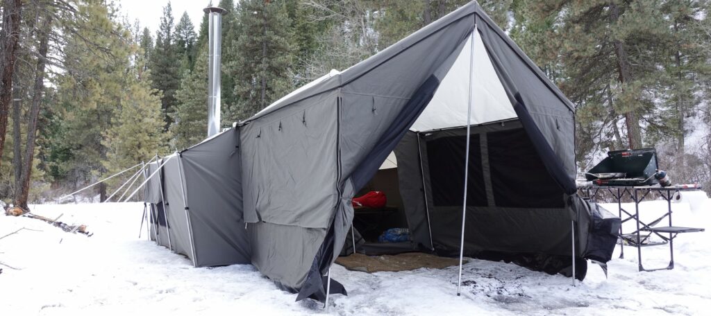 Kodiak Canvas tent review. Kodiak Canvas 12x12 cabin lodge tent review.