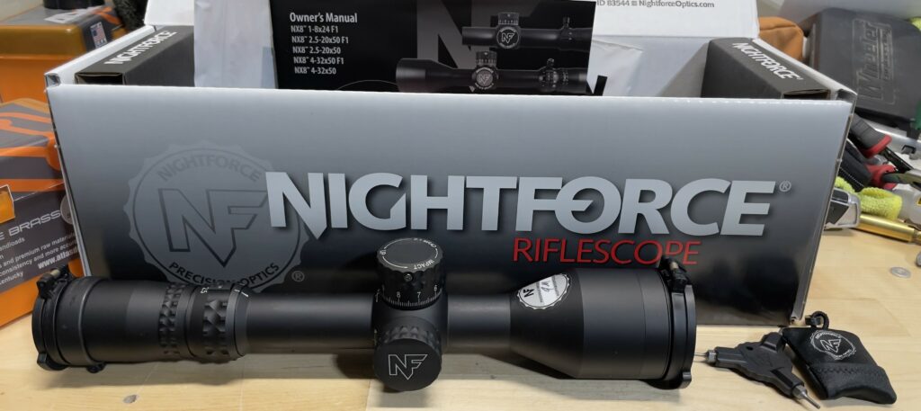 Nightforce NX8 scope review
