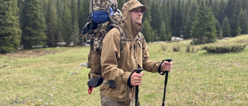 First Lite rain gear - First Lite Omen Stormshelter review