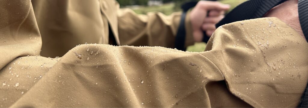 First Lite rain gear - First Lite Omen Stormshelter review