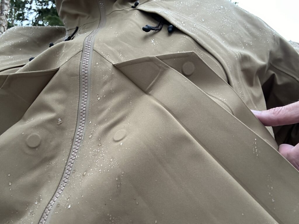 First Lite rain gear - First Lite Omen Stormshelter review