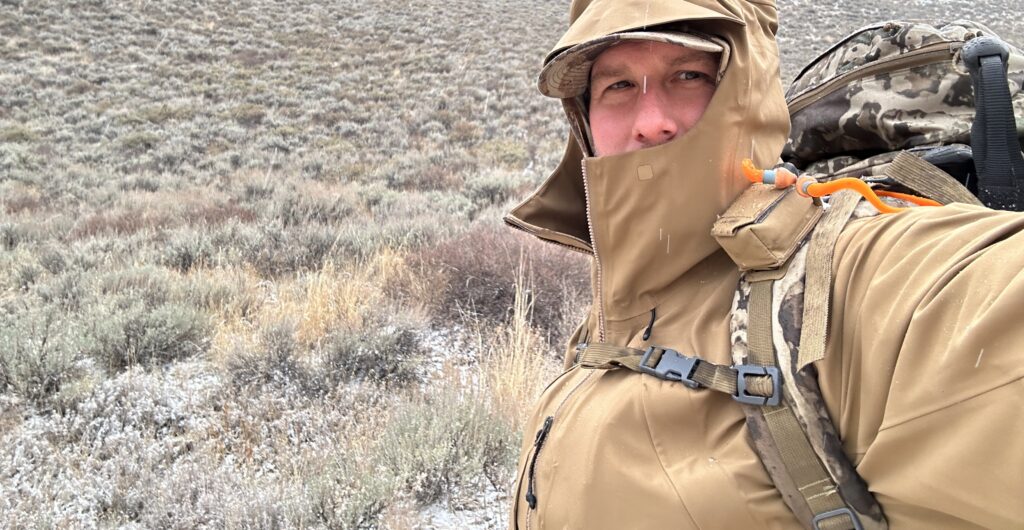 First Lite rain gear - First Lite Omen Stormshelter review