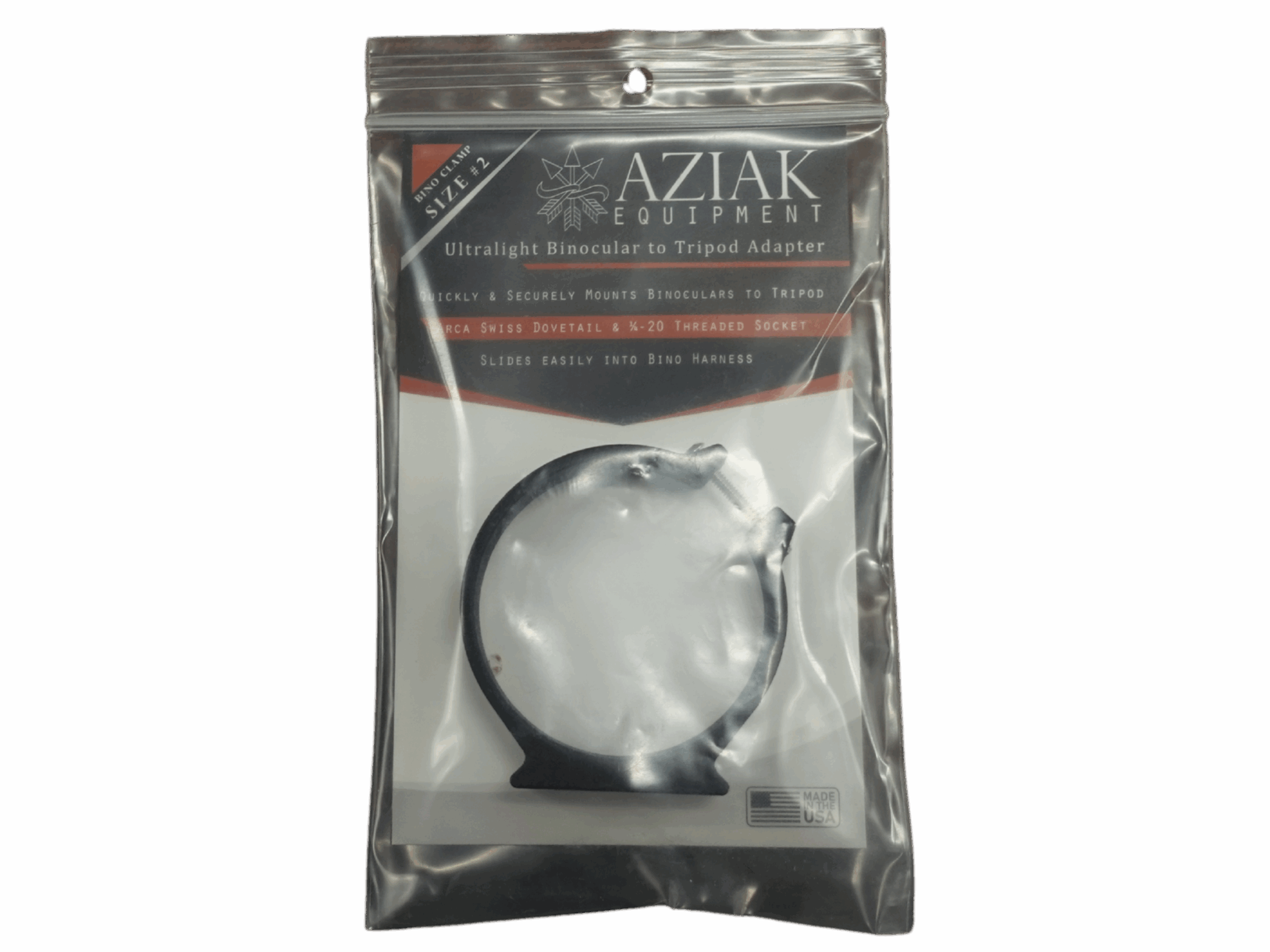 Aziak Equipment bino clamp