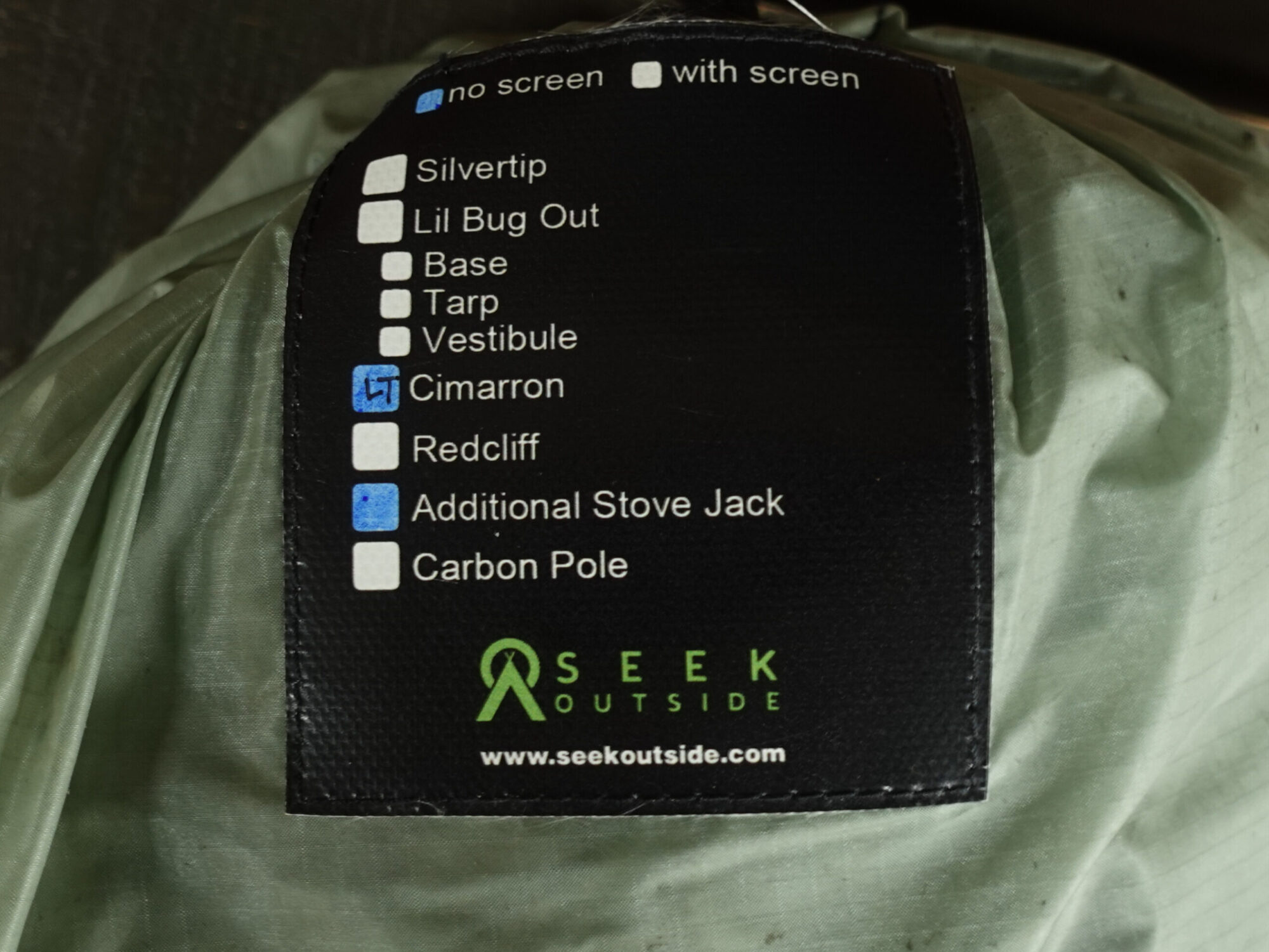 Seek Outside Cimarron tipi tent