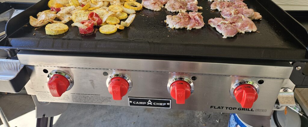Camp Chef Flat Top 600 griddle