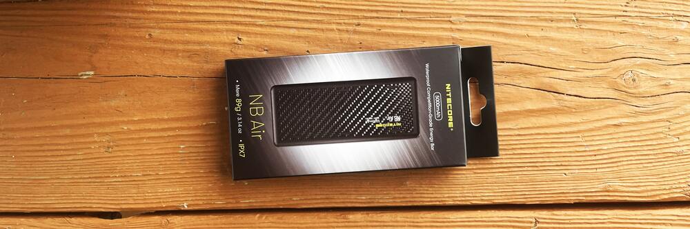 Nitecore NB Air ultralight power bank. 5000 mAh power bank