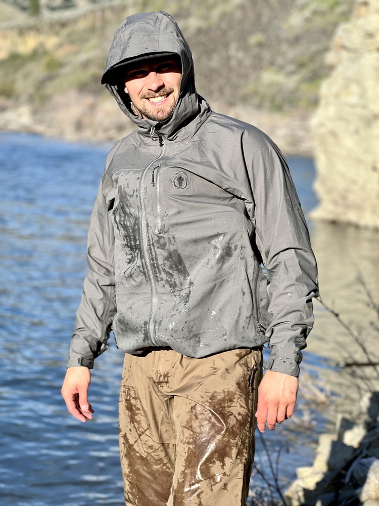 Black Ovis Hailstone Rain Gear