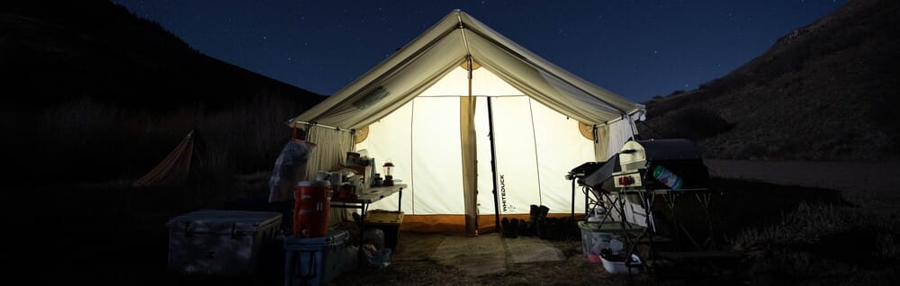 White Duck Alpha wall tent review. White Duck tents