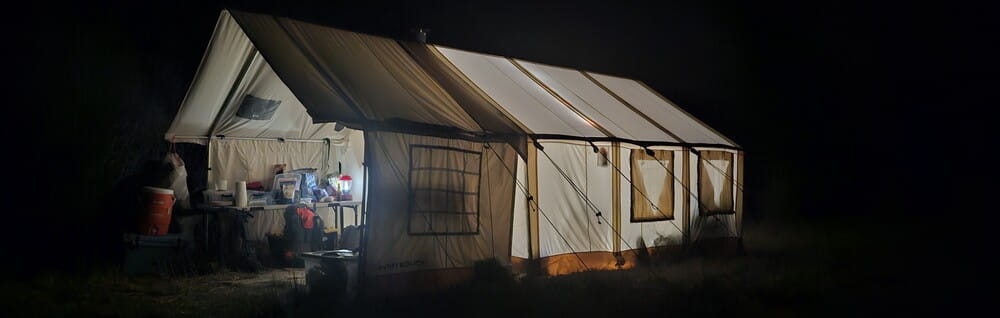 White Duck Alpha wall tent review. White Duck tents