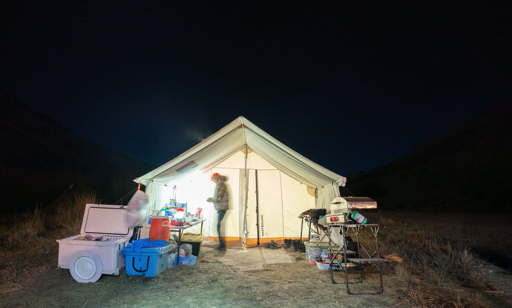 White Duck Alpha wall tent review. White Duck tents