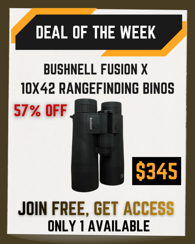 Deal of the Week - Bushnell Fusion X Binos