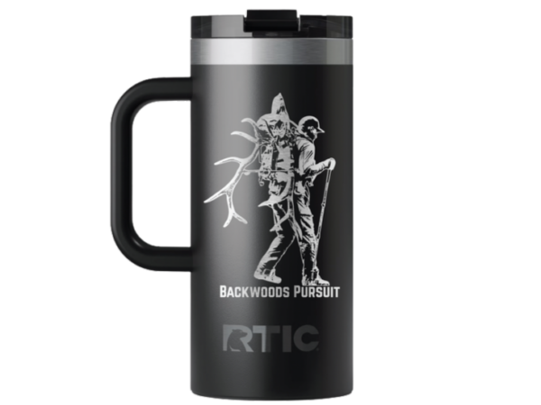 16oz Backwoods Pursuit engraved Road Trip Tumbler